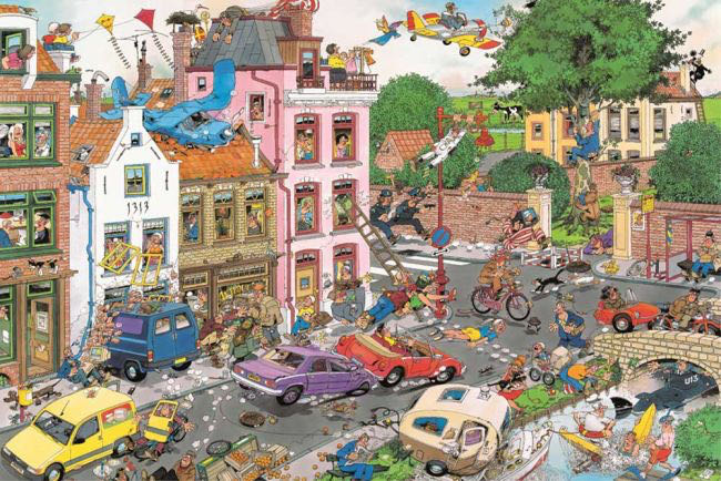 19069 Vrijdag De 13e - Jumbo puzzle collectible [Barcode 8710126190692] - Main Image 2