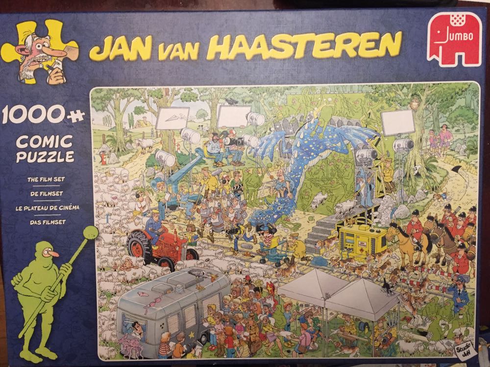 19074 De Filmset - Jumbo puzzle collectible [Barcode 8710126190746] - Main Image 2