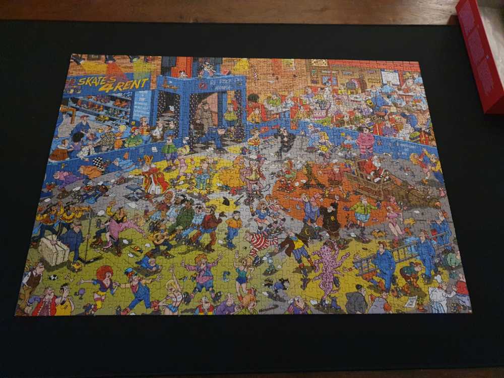 19060 Rollerdisco - Jumbo puzzle collectible [Barcode 8710126190609] - Main Image 2