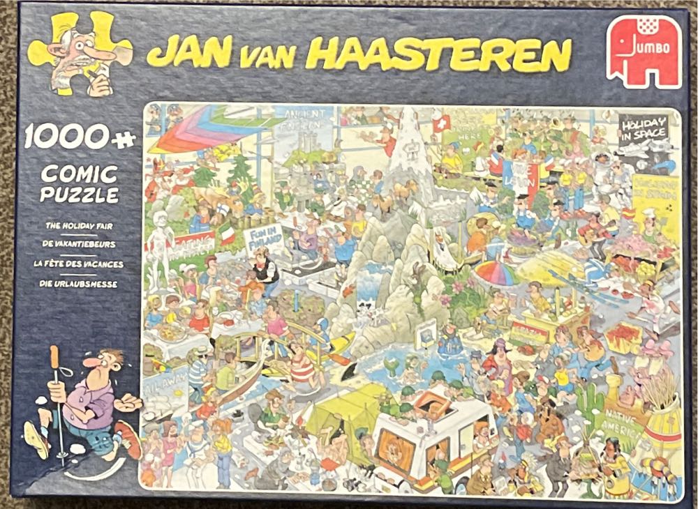 The Holiday Fair - Jumbo puzzle collectible [Barcode 8710126190517] - Main Image 2