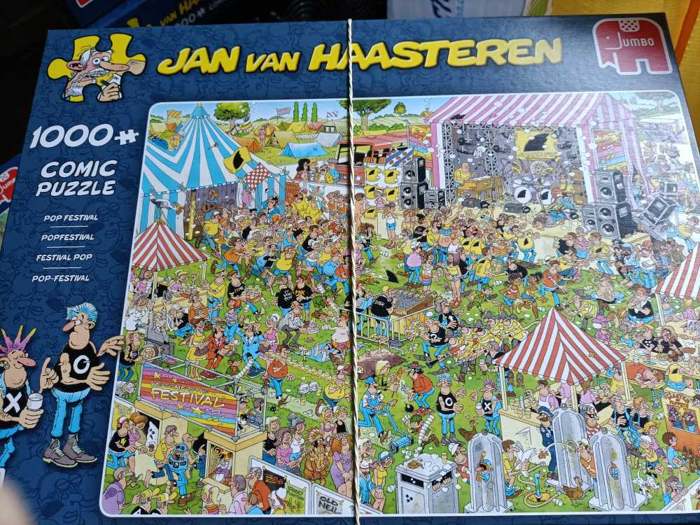 19028 Popfestival - Jumbo puzzle collectible [Barcode 8710126190289] - Main Image 2