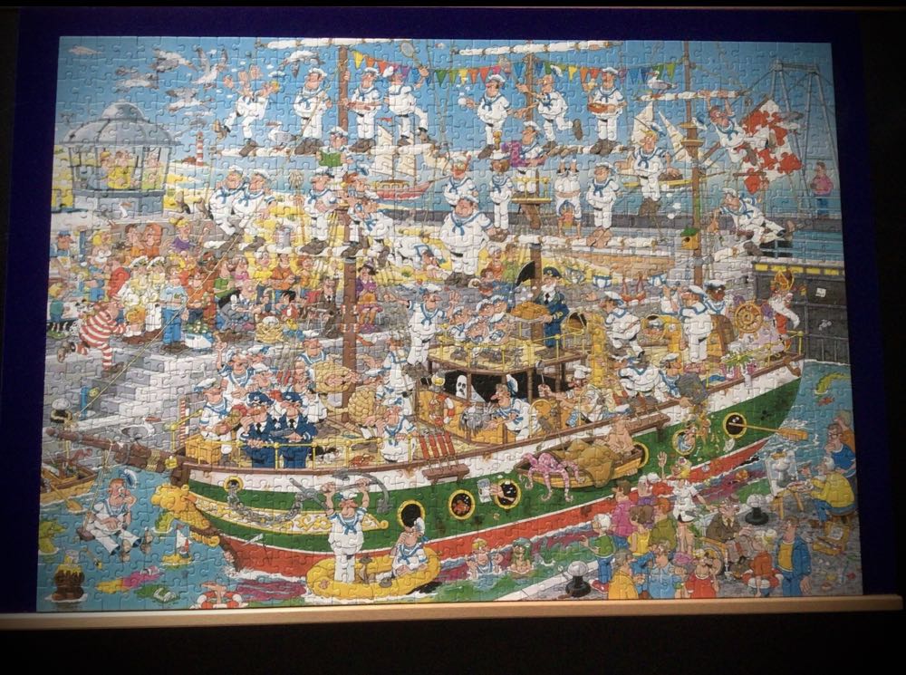 19014 Tall Ship Chaos - Jumbo puzzle collectible [Barcode 8710126190142] - Main Image 3