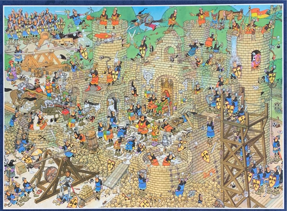 17213 De Middeleeuwen - Jumbo puzzle collectible [Barcode 8710126172131] - Main Image 2