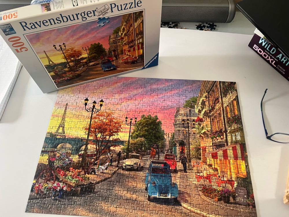 A Paris Evening - Ravensburger puzzle collectible [Barcode 4005556145058] - Main Image 4