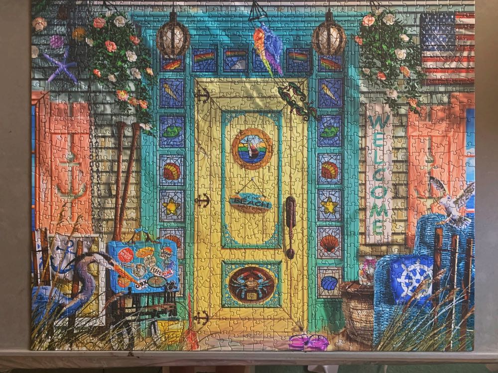 The Beach House - Heritage Puzzles puzzle collectible [Barcode 654497307045] - Main Image 3