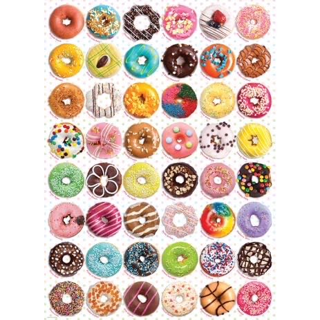 Donuts - Eurographics puzzle collectible - Main Image 2
