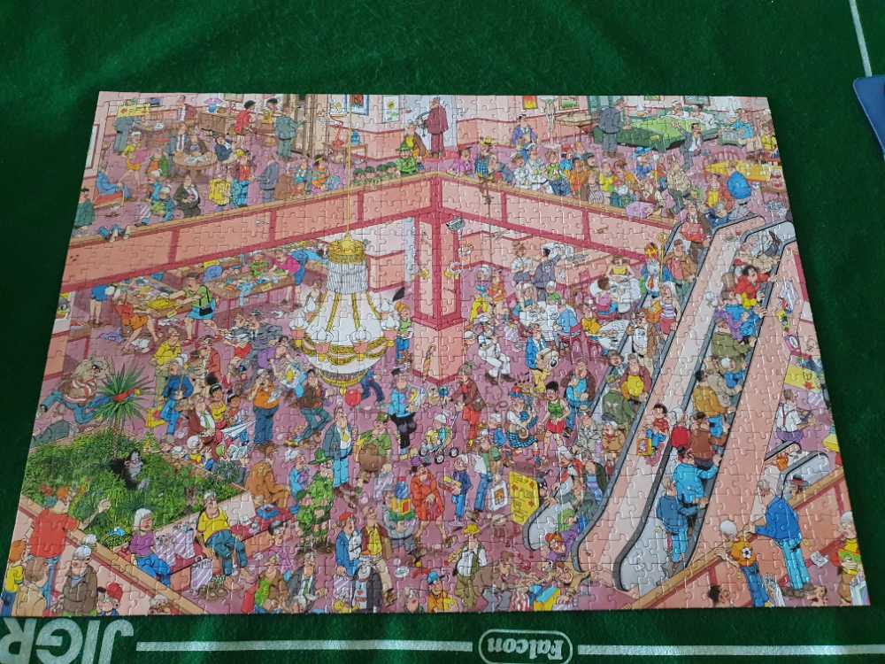 Shop Till You Drop - Jumbo puzzle collectible [Barcode 8710126006405] - Main Image 2