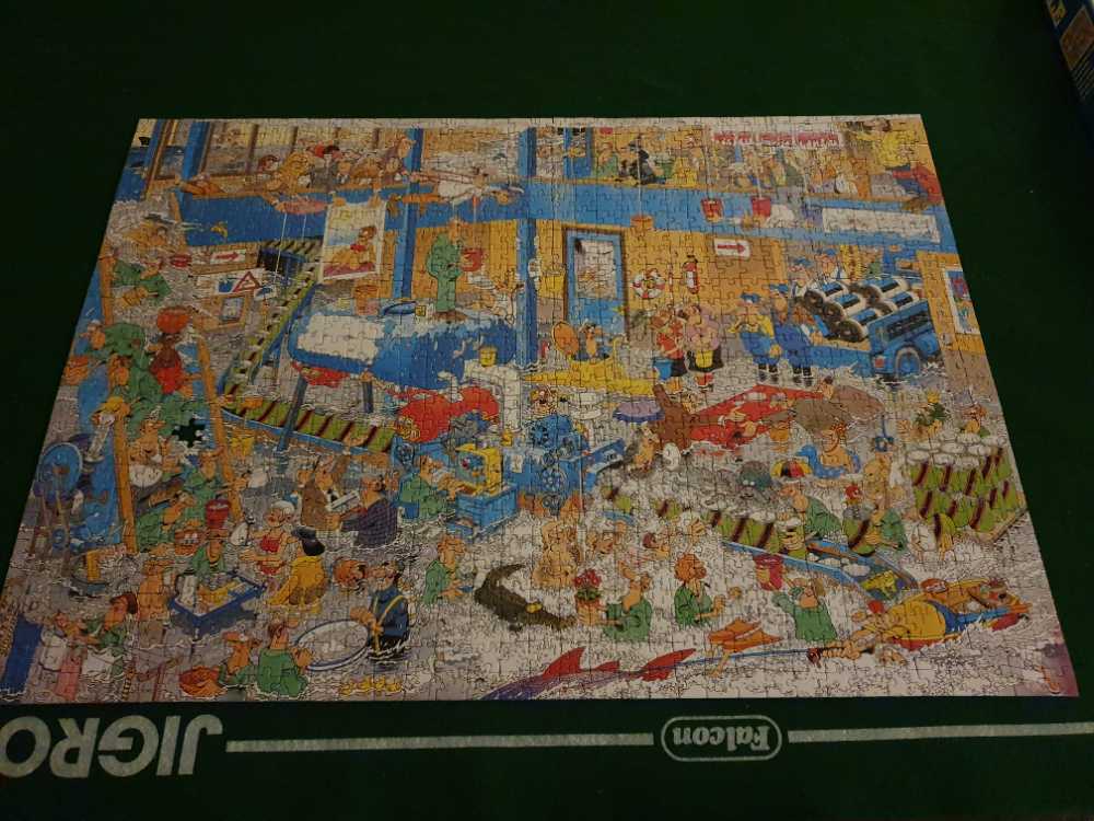 01614 De Lekkage - Jumbo puzzle collectible [Barcode 8710126016145] - Main Image 2