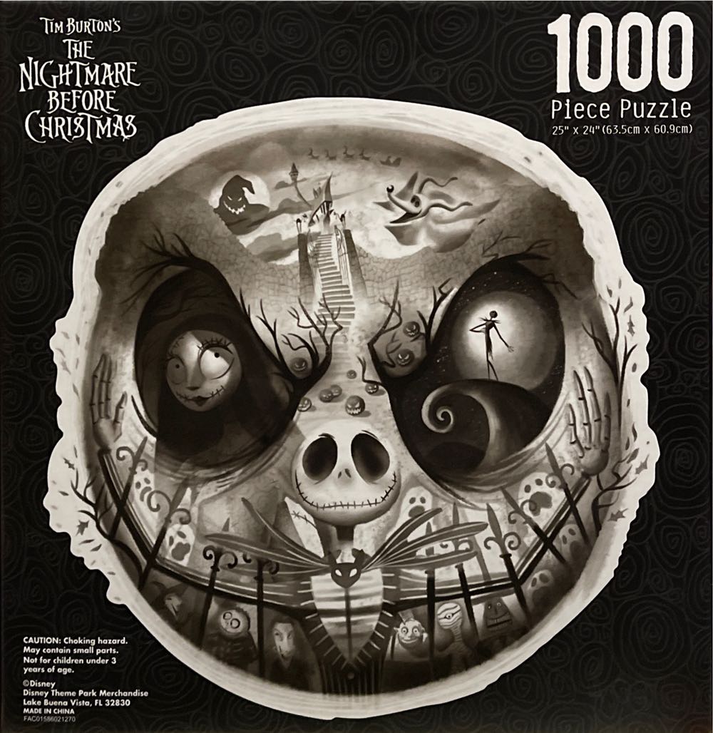 Tim Burton’s The Nightmare Before Christmas - Disney Theme Park Merchandise puzzle collectible [Barcode 400000515472] - Main Image 2