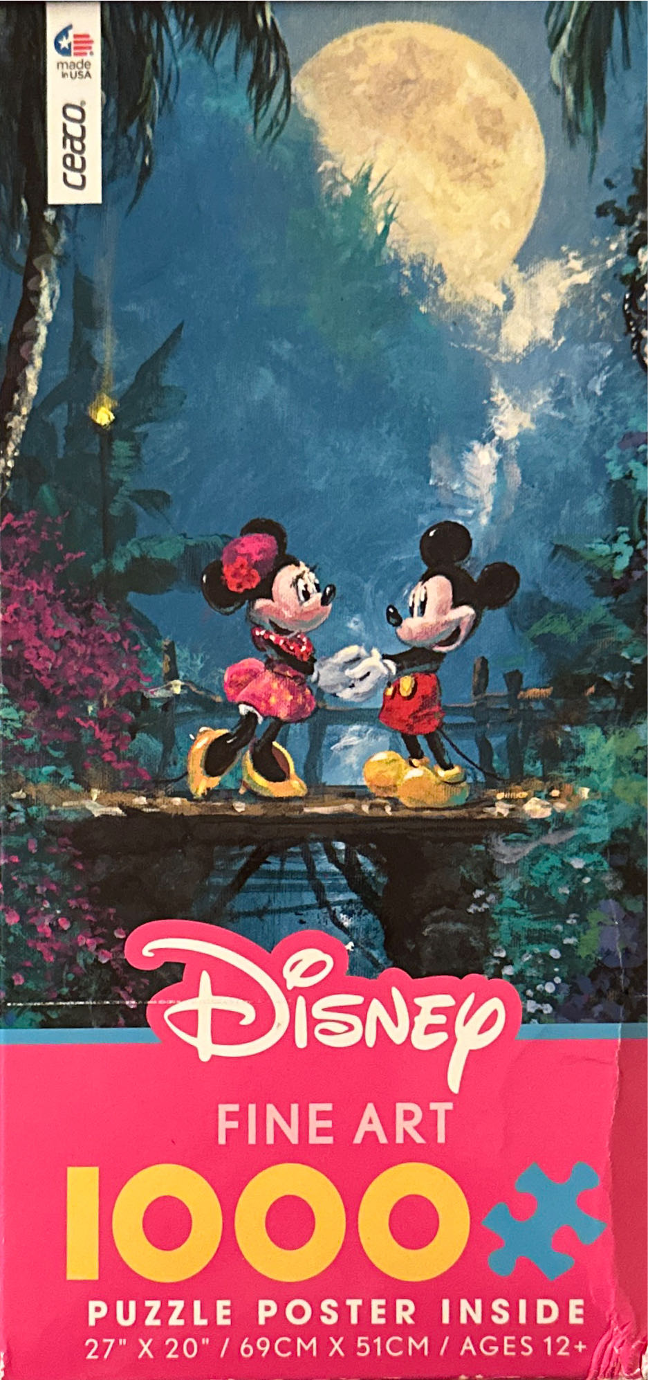 Disney Moonlight Proposal - Ceaco puzzle collectible [Barcode 021081330268] - Main Image 2