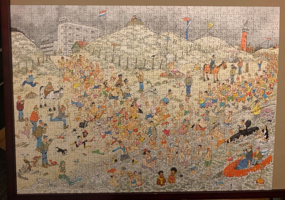 Nieuwjaarduik - Jumbo puzzle collectible [Barcode 8710126190357] - Main Image 3