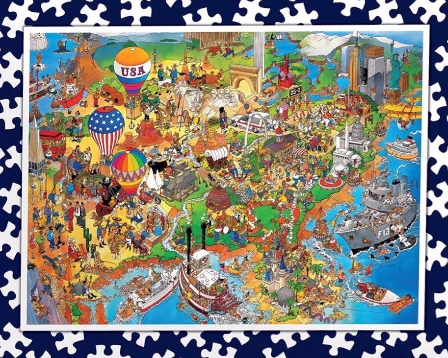 USA*^ - Ceaco puzzle collectible - Main Image 2