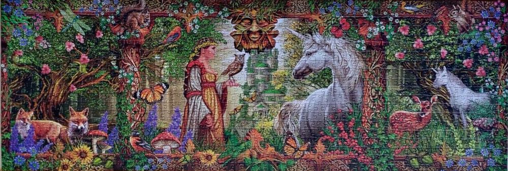 Magic Forest Panorama (Maken) - Schmidt Puzzle puzzle collectible [Barcode 4001504596149] - Main Image 3