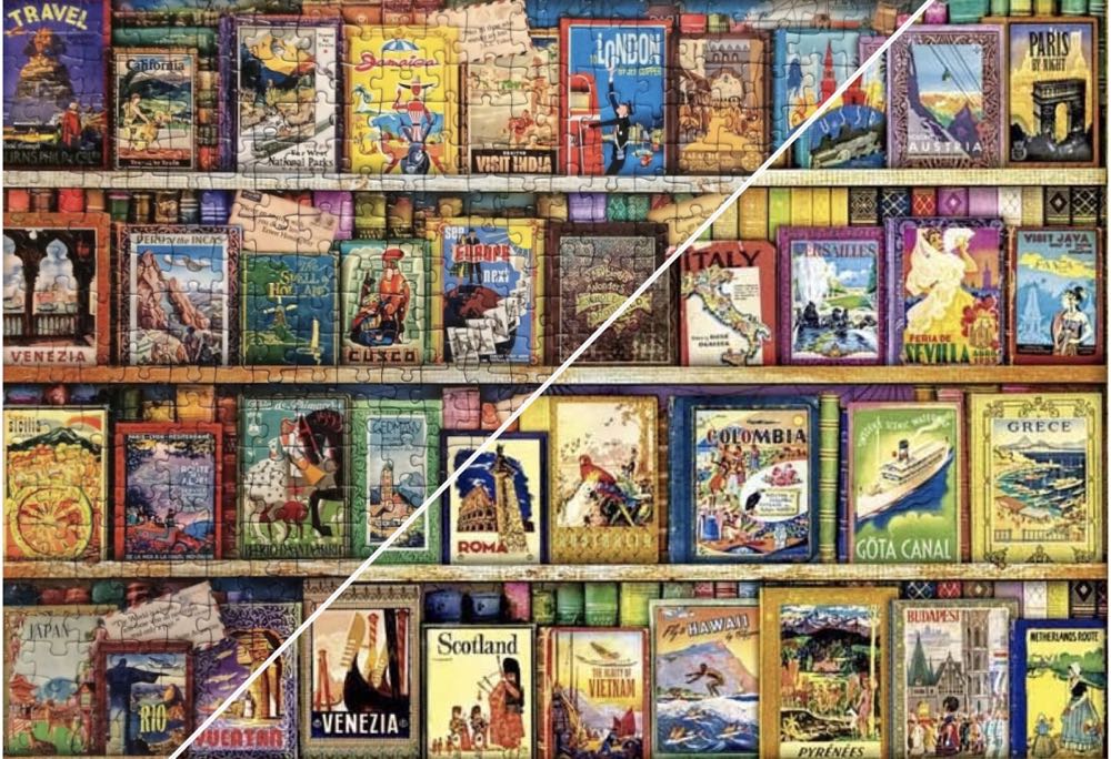 World Travel Guides - Educa puzzle collectible [Barcode 8412668171022] - Main Image 4