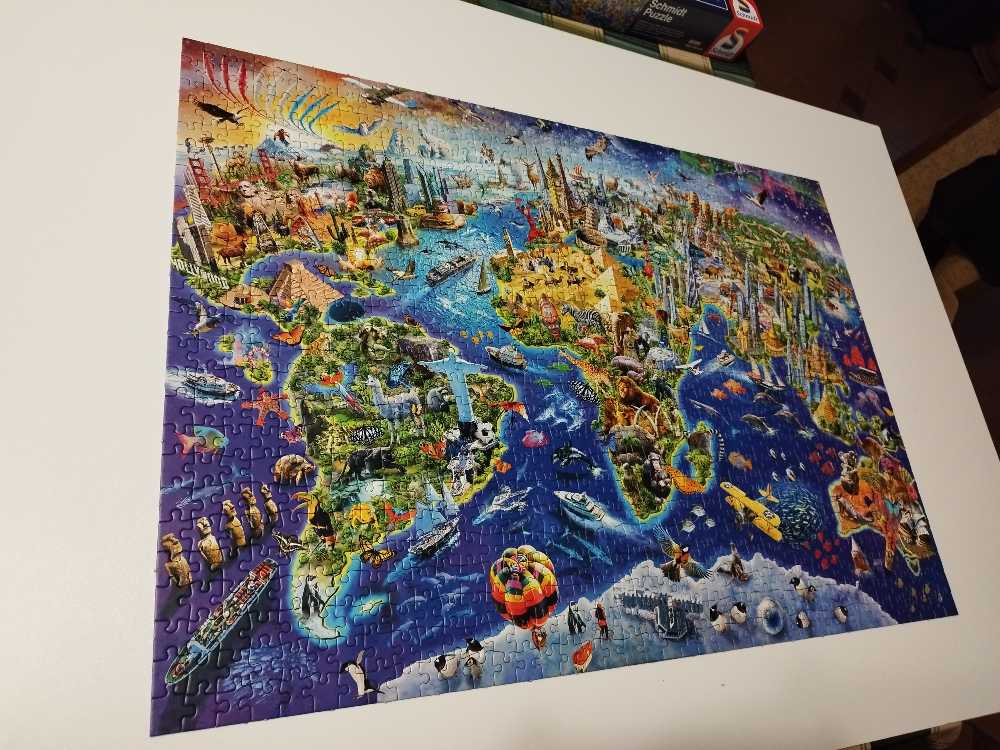Discover the World - Schmidt🇩🇪 puzzle collectible [Barcode 4001504582883] - Main Image 2
