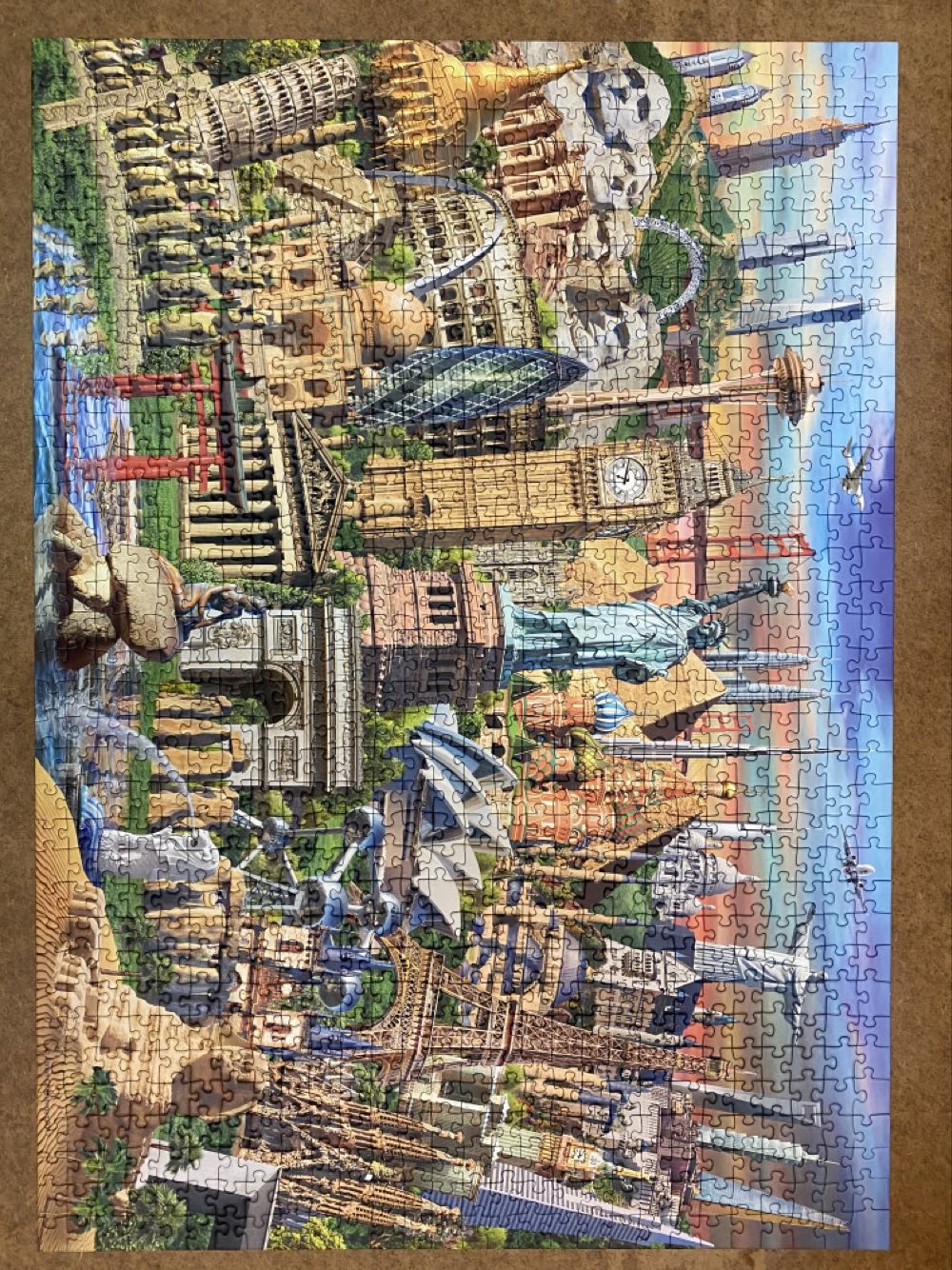 World Landmarks - Ravensburger puzzle collectible [Barcode 4005556198900] - Main Image 4
