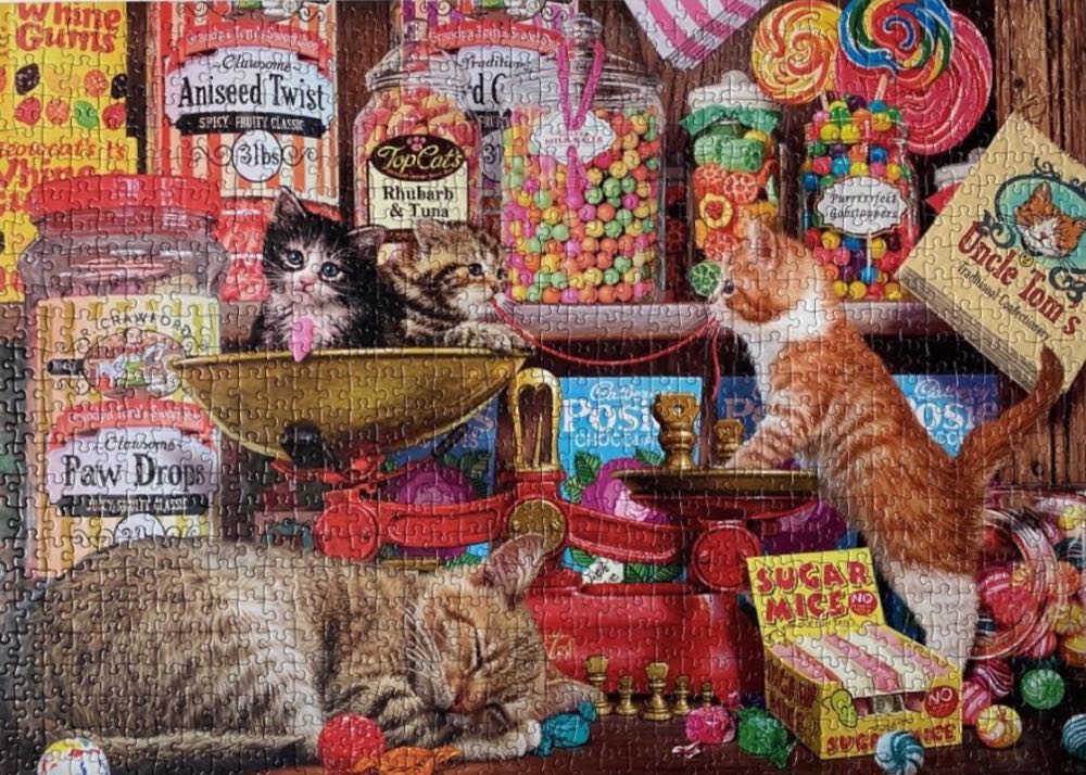 Paw Drops & Sugar Mice - Gibsons puzzle collectible [Barcode 5012269062373] - Main Image 3