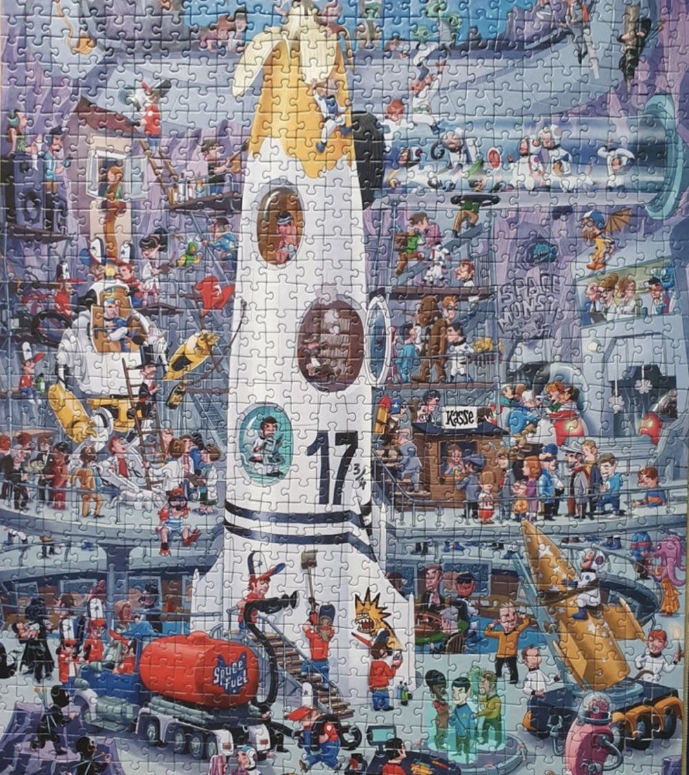 Rocket Launch - Heye 🇩🇪 puzzle collectible [Barcode 4001689297909] - Main Image 3