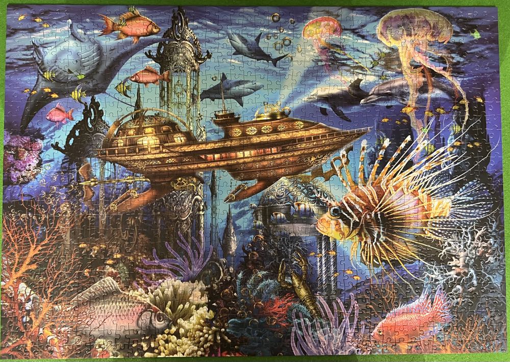 Aqua City - Bluebird Puzzle puzzle collectible [Barcode 3663384701214] - Main Image 2