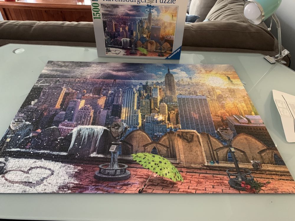 Ravensburger Seasons Of New York - Ravensburger puzzle collectible [Barcode 4005556160082] - Main Image 3