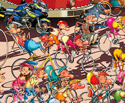 Bicycle Race - Piatnik puzzle collectible [Barcode 9001890548246] - Main Image 3