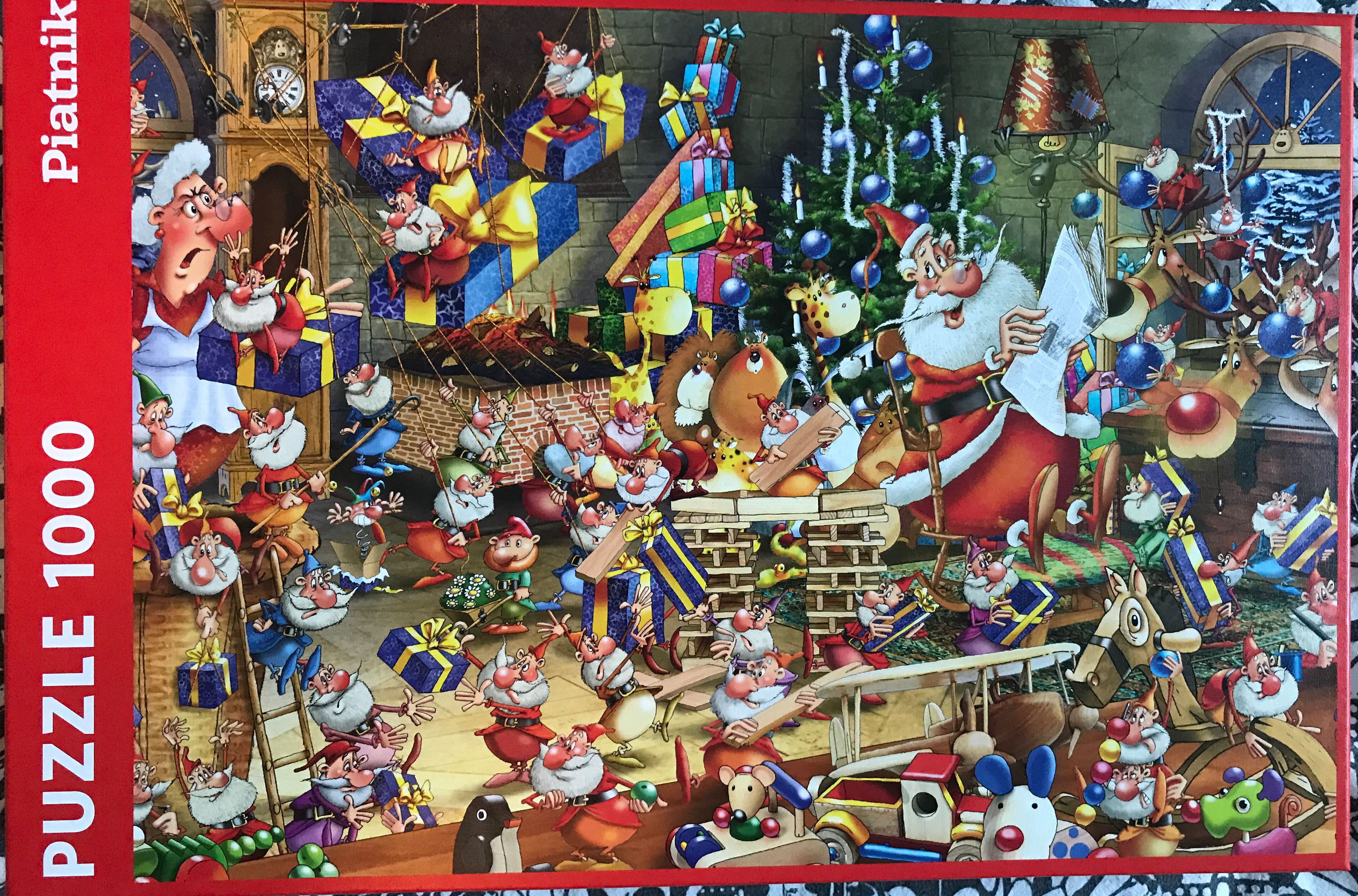 Christmas Chaos - Piatnik puzzle collectible - Main Image 1
