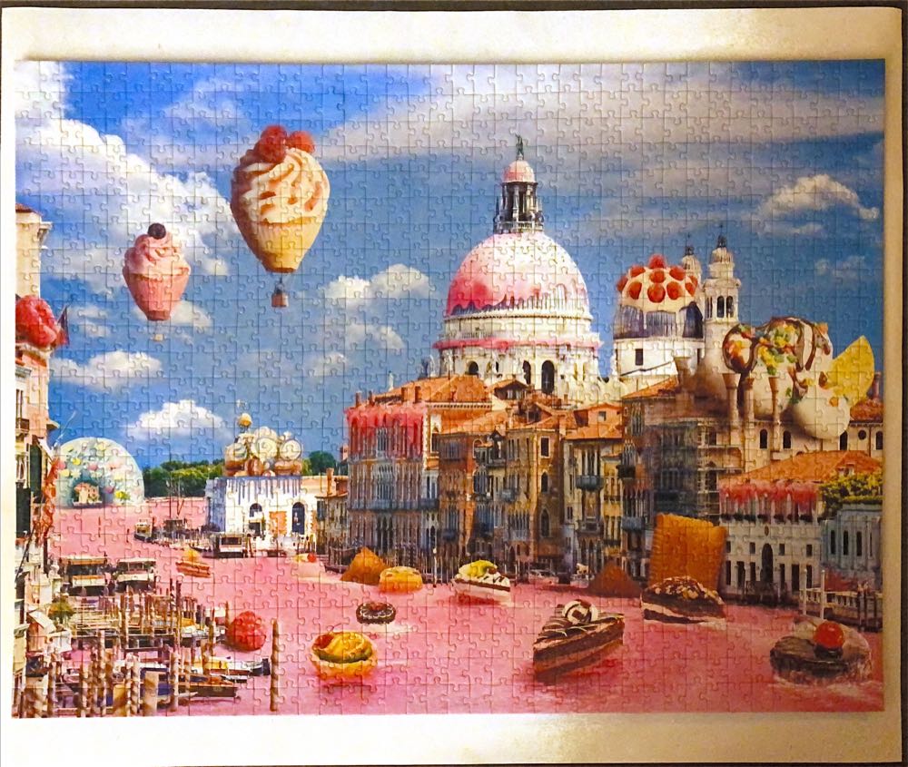 Sweets in Venice Funny Cities - Trefl puzzle collectible [Barcode 5900511105988] - Main Image 2