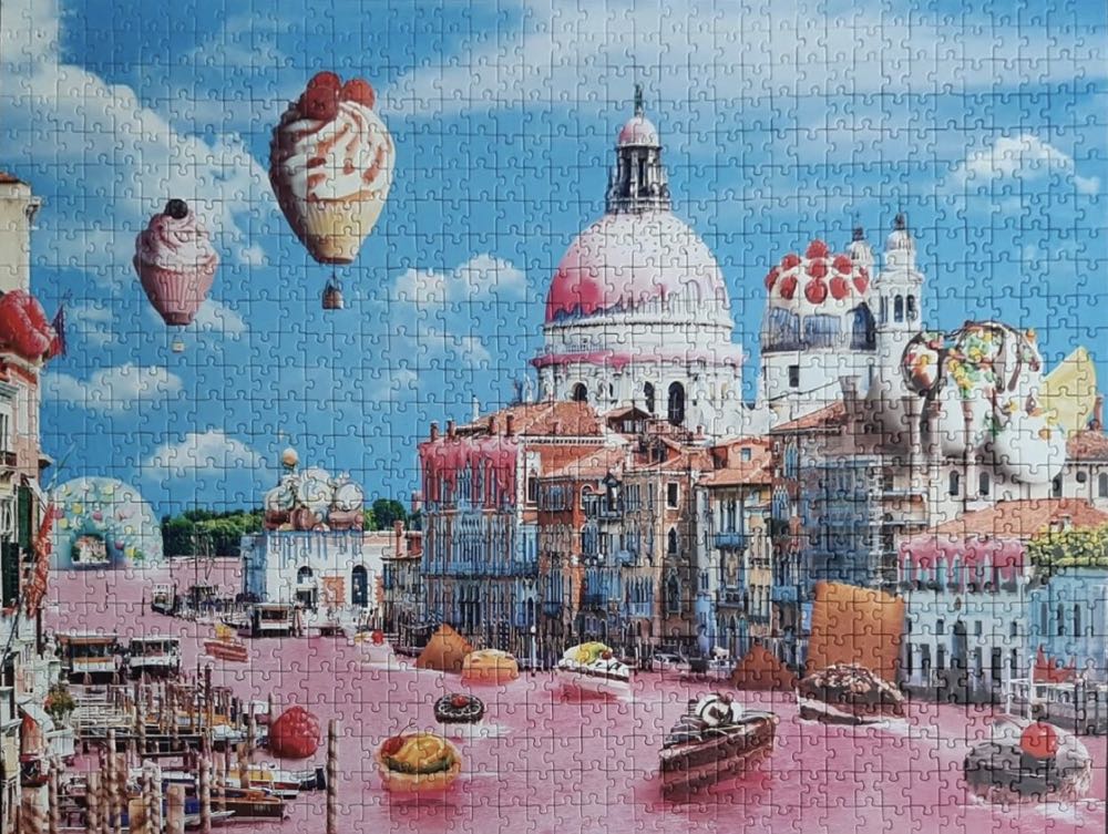 Sweets in Venice Funny Cities - Trefl puzzle collectible [Barcode 5900511105988] - Main Image 3