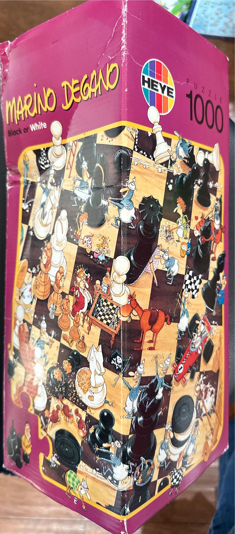 Black or White - HEYE puzzle collectible [Barcode 4001689087937] - Main Image 2