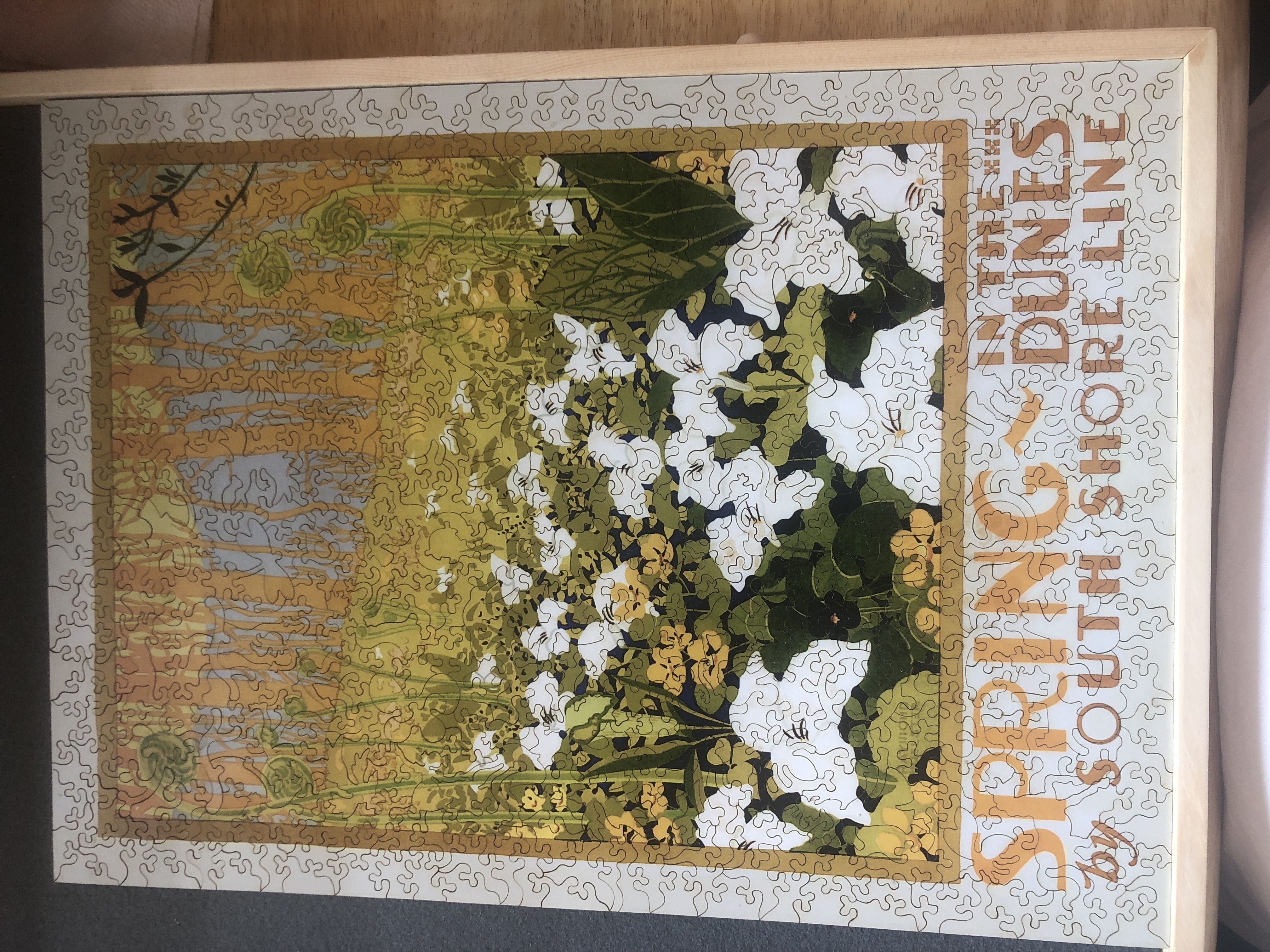 Liberty. Spring In The Dunes By South Shore Line - Liberty puzzles puzzle collectible - Main Image 2