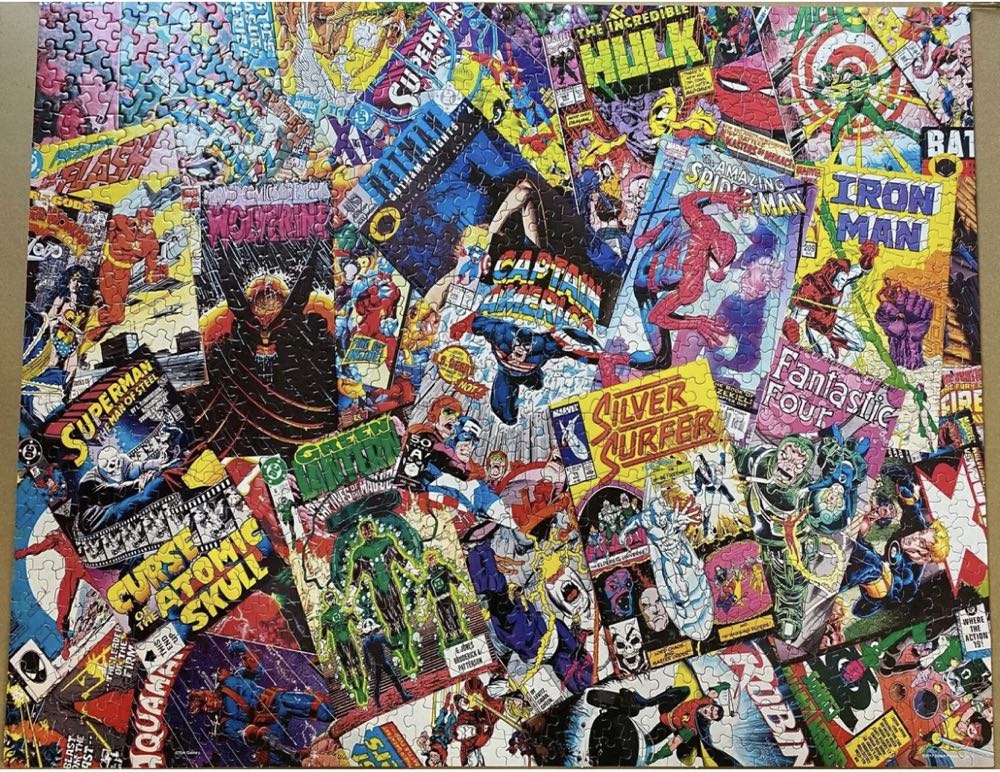 Comic Books Galore - Springbok puzzle collectible [Barcode 091683108206] - Main Image 3