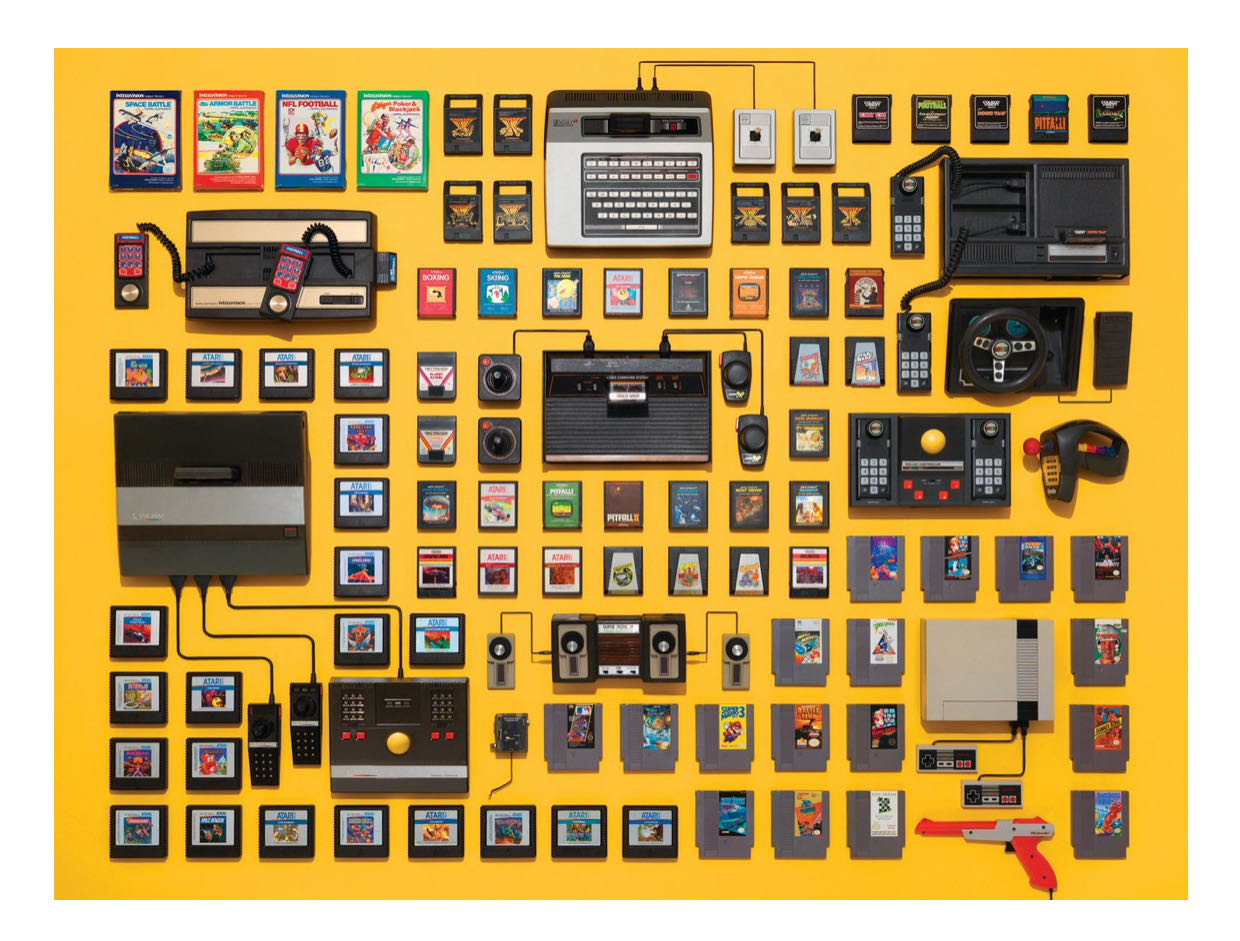 Video Games Collection - New York Puzzle Company puzzle collectible [Barcode 819844012090] - Main Image 2