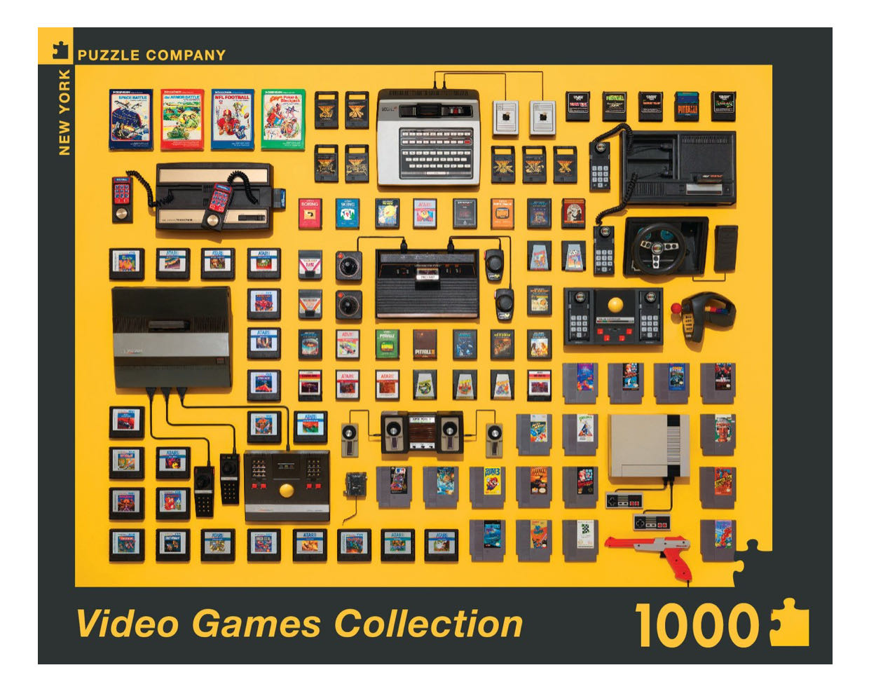Video Games Collection - New York Puzzle Company puzzle collectible [Barcode 819844012090] - Main Image 3