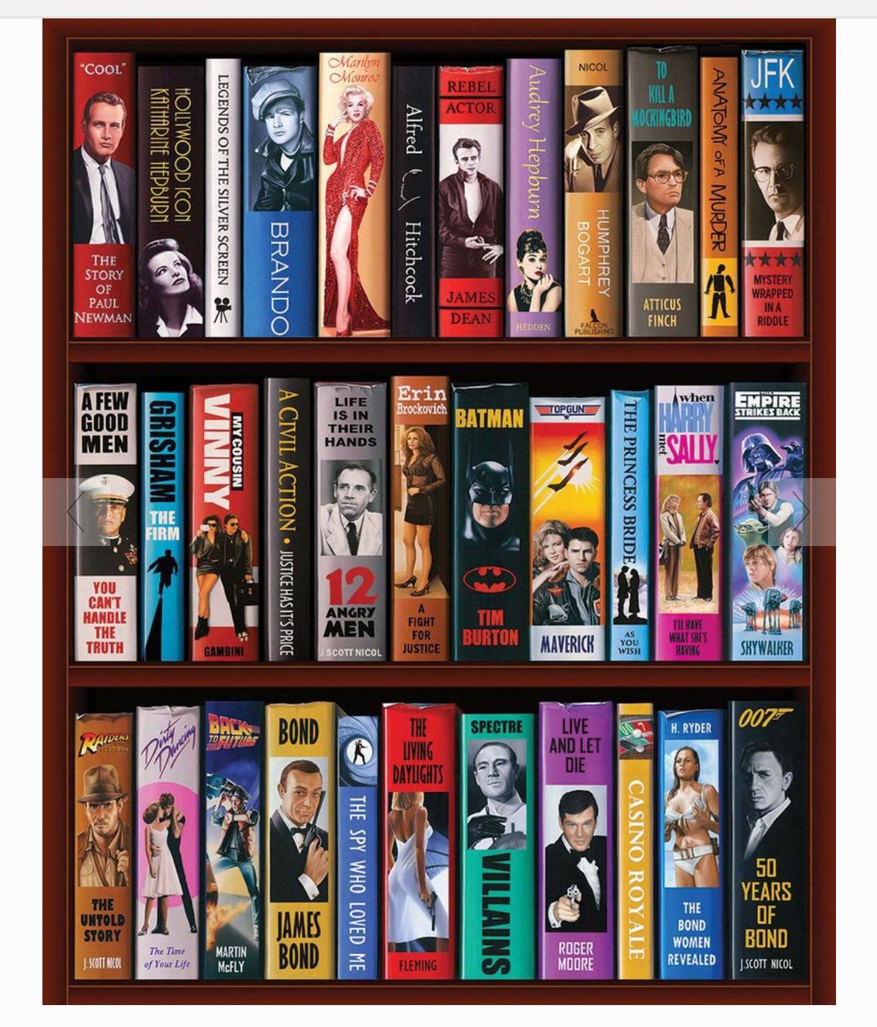 Fictions - White Mountain Puzzles puzzle collectible [Barcode 724819259205] - Main Image 2