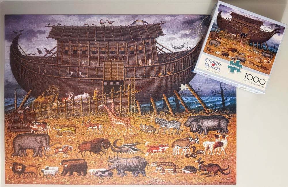 Noah and Friends* - Buffalo Games puzzle collectible [Barcode 079346114733] - Main Image 3