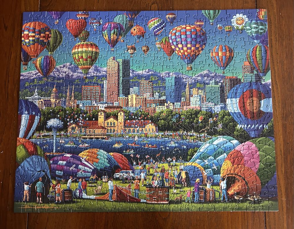 Above Denver 💎 - Dowdle puzzle collectible [Barcode 671095203784] - Main Image 4