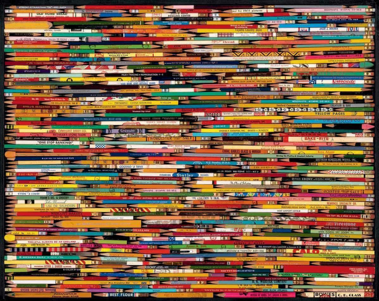 Pencils - White Mountain puzzle collectible [Barcode 724819253265] - Main Image 2