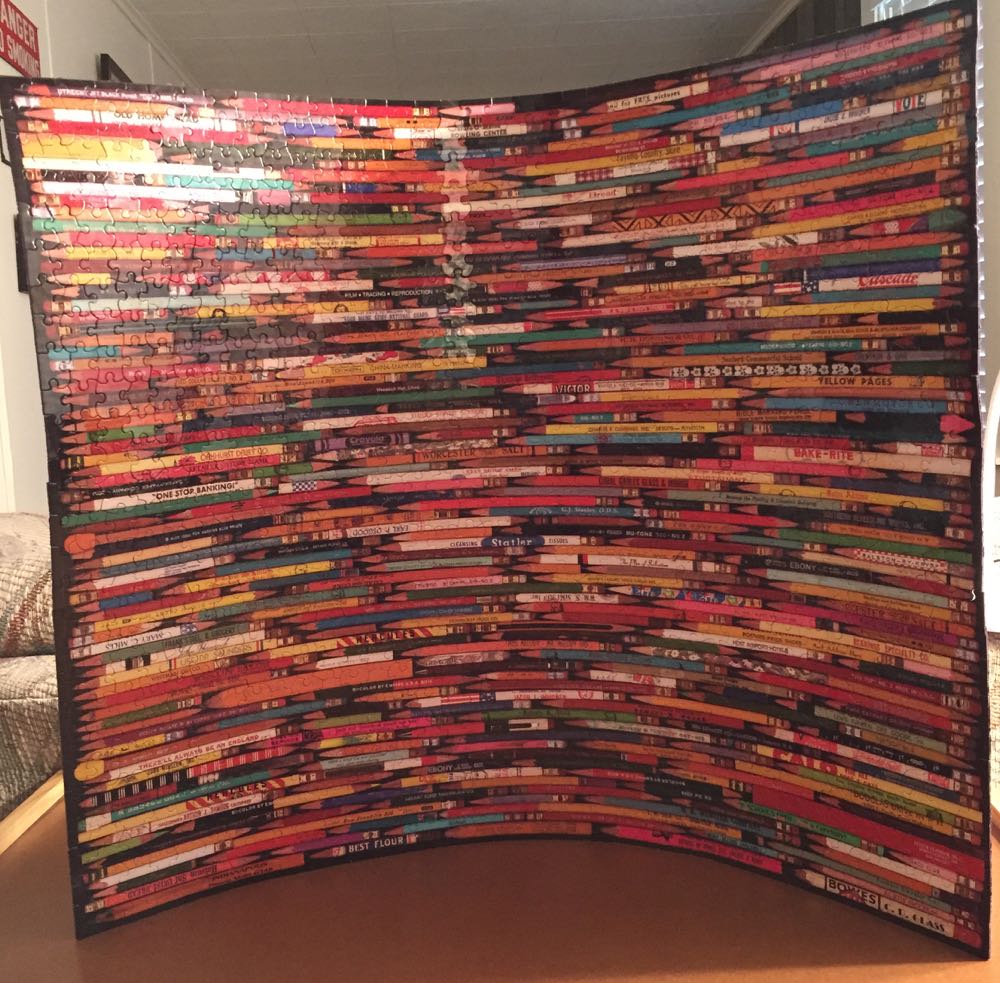 Pencils - White Mountain puzzle collectible [Barcode 724819253265] - Main Image 3