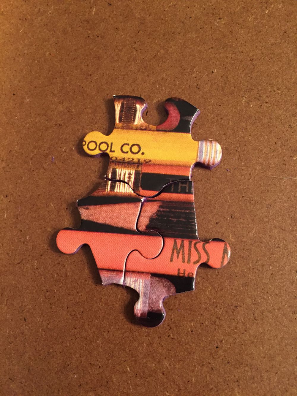 Pencils - White Mountain puzzle collectible [Barcode 724819253265] - Main Image 4