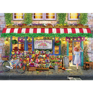 Plush Petals Flower Shop - Eurographics puzzle collectible - Main Image 1
