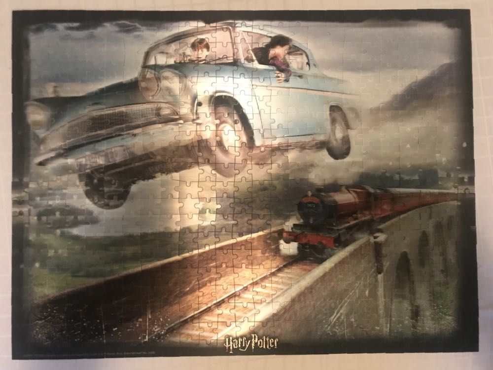 Harry Potter - Hogwarts Express & Flying Car 3D - Prime 3D Ltd. puzzle collectible [Barcode 670889325121] - Main Image 3