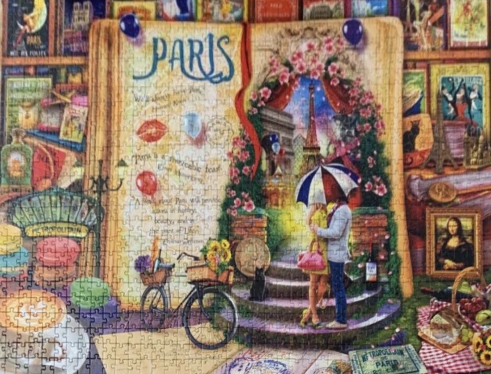 Life is an Open Book Paris - Bluebird Puzzle puzzle collectible [Barcode 3663384702396] - Main Image 3