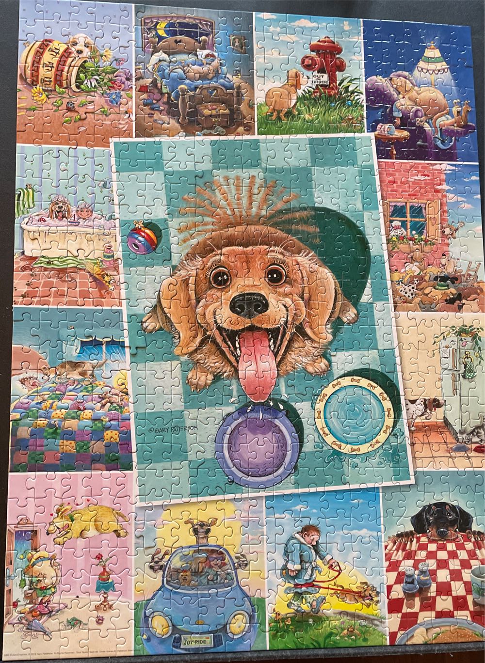 Dog’s Life-SOLD - EuroGraphics puzzle collectible [Barcode 628136553650] - Main Image 3