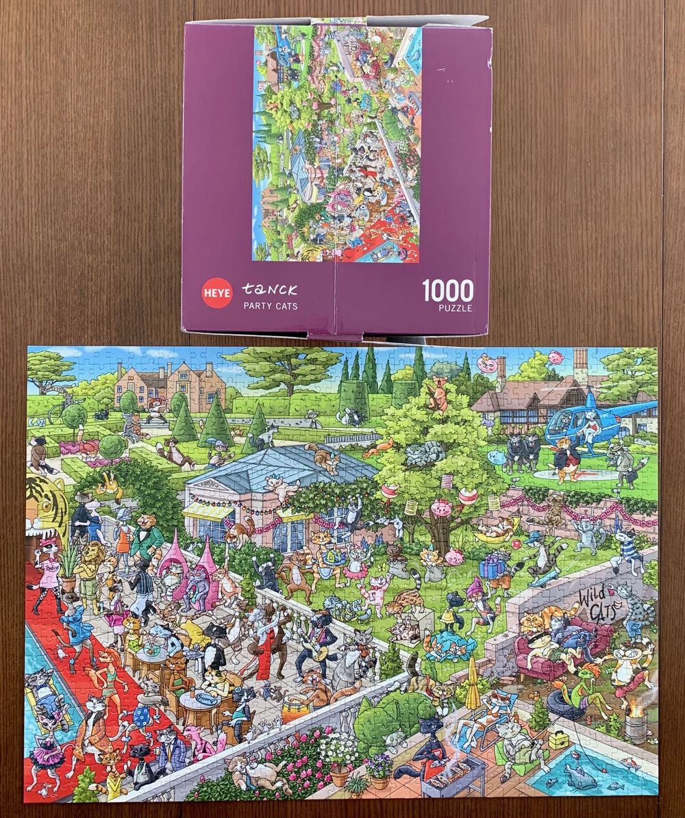 Party Cats - Heye Puzzle puzzle collectible - Main Image 2