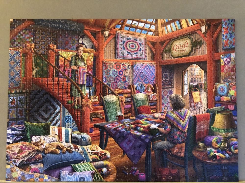 The Quilt Shop ✅🚪📸 - Falcon puzzle collectible [Barcode 8710126112854] - Main Image 2