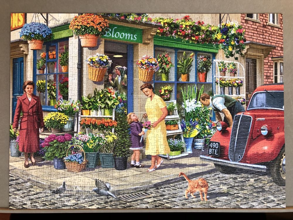 The Florist - Falcon de luxe puzzle collectible [Barcode 8710126112977] - Main Image 2