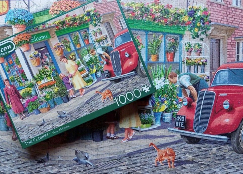 The Florist - Falcon de luxe puzzle collectible [Barcode 8710126112977] - Main Image 4