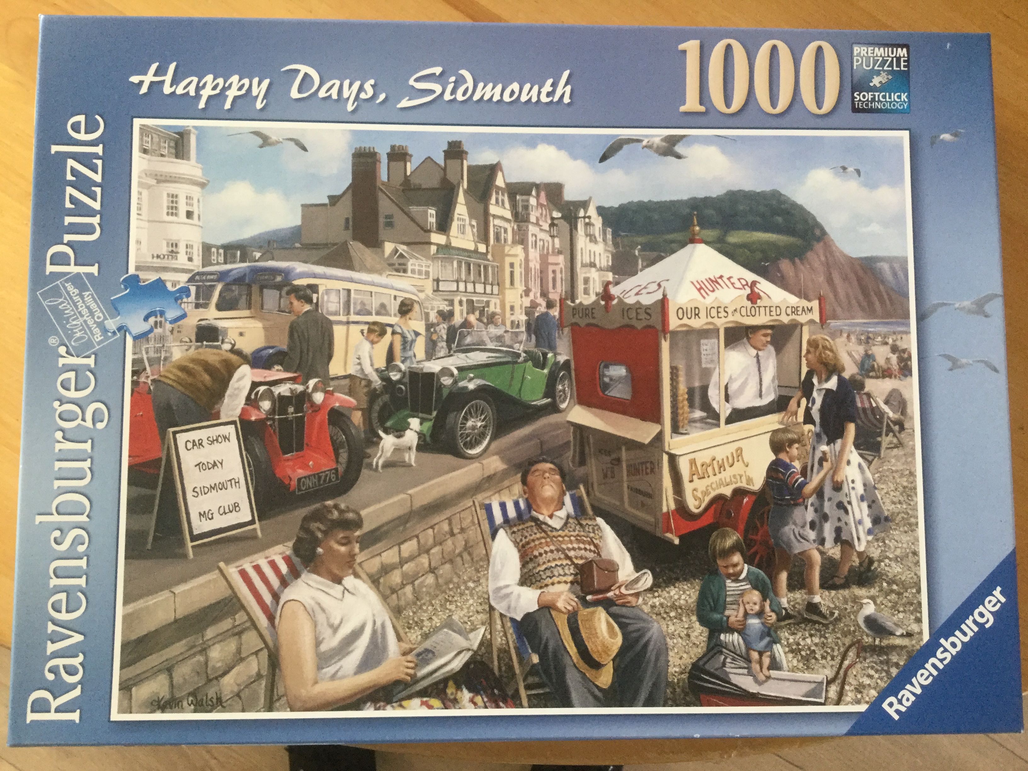 Happy Days, Sidmouth - Ravensburger Happy Days Collection puzzle collectible [Barcode 4005556192182] - Main Image 1