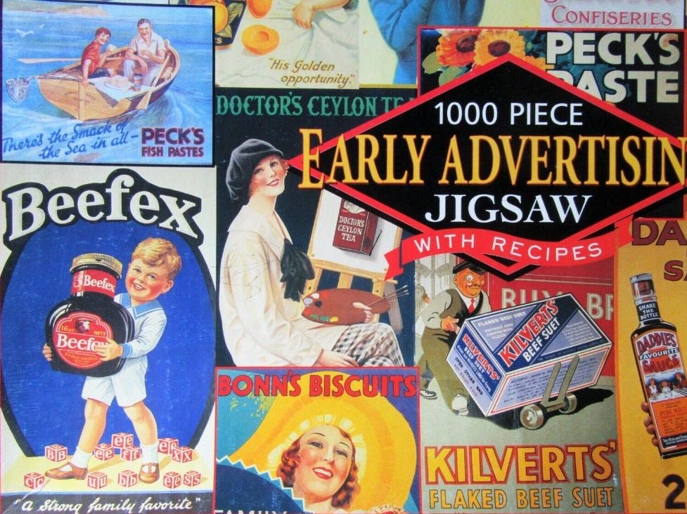Early Advertising 🟦 - Pasttime Puzzles puzzle collectible - Main Image 2