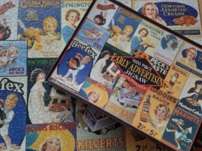 Early Advertising 🟦 - Pasttime Puzzles puzzle collectible - Main Image 4